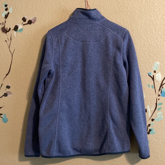 L.l. Bean full zip fleece jacket M - Picture 2 of 5